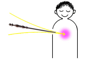 ヒーリングワンドの使い方